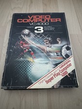 VIDEO COMPUTER VC 4000 CASSETTE 3 BALLSPIELE INTERTON ELECTRONIC CiB OVP