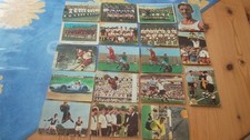 18 Heinerle Sammelbilder, Fussball, Eishockey, Stirling Moss,Rudolf Harbig, Real