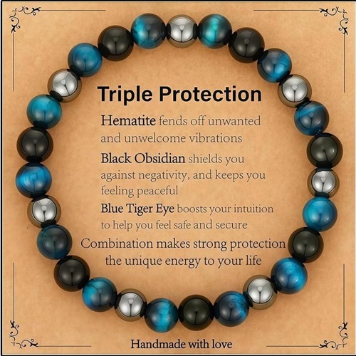 Edelstein armband herren - edelstein,