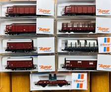 9 x Spur N ROCO - Güterwagen