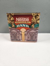 Vintage 1980s Nestle Tin  Bank