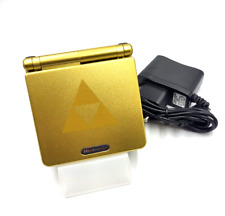 Gameboy Advance SP AGS 101 IPS V5 LCD Bildschirm Zelda Edition Nintendo 1050mAh 