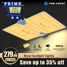 Phlizon 2000W LED Grow Light Sunlike Vollspektrum Zimmerpflanzen Veg Bloom Lampe