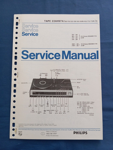 Philips 22ah974 service - philips,