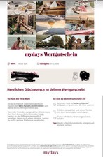 my days gutschein code
