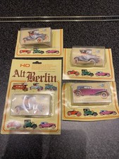 1 Rolls Royce Phantom 3 x Ford T Lissy 1:86 H0 Alt Berlin Model Int. Bausatz