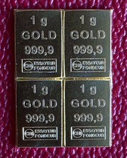 4 Gramm ESG Goldbarren - 24