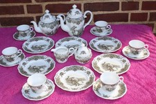 SELTMANN WEIDEN RHEINGAU BAROCK KAFFEESERVICE 6 PERSONEN TEEKANNE KAFFEEKANNE