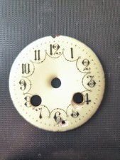 Altes emaille zifferblatt von - altes,