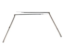 Zierleiste Heckscheibe Set 2-teilig für MERCEDES-BENZ  124 STUFENHECK (W124) 260