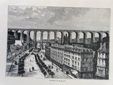 1877 Ansicht von Morlaix