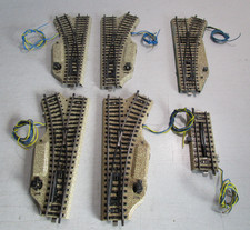 Konvolut Märklin Spur H0 M-Gleis elektrische Weichen und Entkuppler geprüft Nr.1