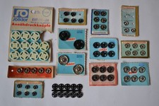 Konvolut alte Druckknöpfe Solidor Roswita PRYM TRUMPF DDR Deko