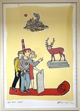 Moritz Götze "Auf der Jagd"