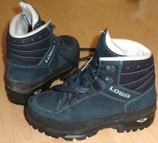 LOWA Damen voll Leder Wander Berg Trekking Stiefel Schuhe Gr:37,5 UK-4,5