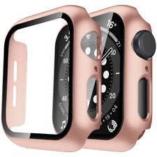 Case für Apple Watch Series 1-10  38-49mm Ultra Schutzhülle Glas 360-Grad Cover