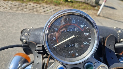 Honda rebel 125 - blau,