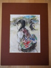 Original Kunstwerk Aquarell /