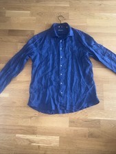 Lindström Leinenhemd Blau