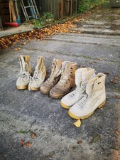 9x BW Tropenstiefel Kampfstiefel Kampfschuhe Stiefel Haix Meindl beige DEFEKT