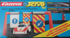 Carrera Servo 160 Slalom 6Stk Auto Rennbahn Zubehör Ersatzteil 69365 NEU mit OVP