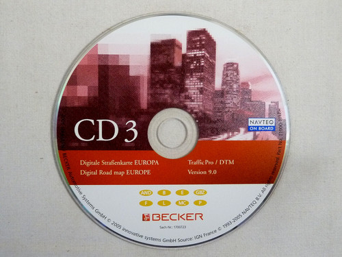 Navigations becker - cd,