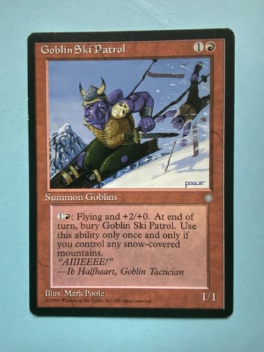 Goblin ski patrol ice - ski,