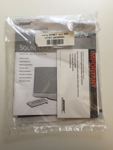 Bose sounddock - bose,