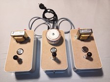 Stereo-SingleEnded-RöhrenEndverstärker mit der 6C45, Eigenbau, in Kosmetikboxen