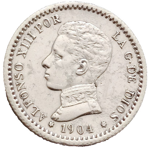 Spanien cent 1904 - spanien, 50