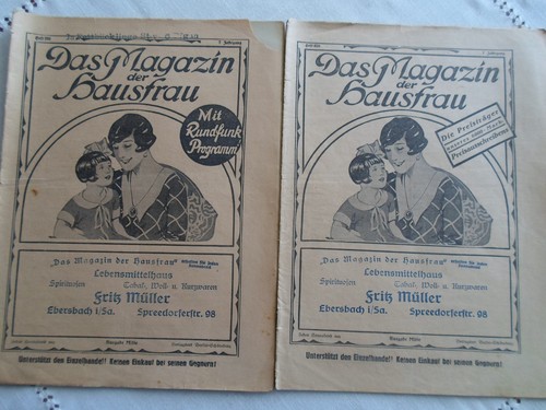 Das magazin der hausfrau - magazin,