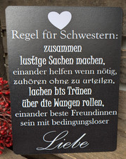 ❤️ Kleines  Dekoschild