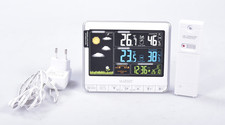 LA CROSSE TECHNOLOGY Wetterstation Thermometer Funkuhr Innen Außen Vorhersage /4