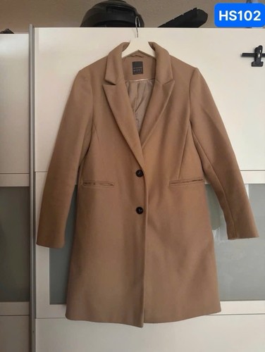 Zara damen mantel beige - zara, m
