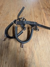 Sporen Damen, Rostfrei, Kunststoffummantelung, Inkl. Sporenriemen 2cm