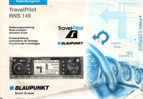 Blaupunkt travelpilot rns 149 - blaupunkt,
