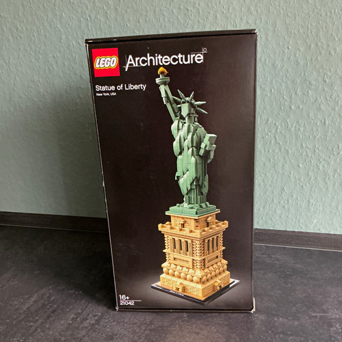 Lego architecture statue - architecture, of