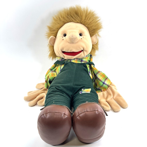 Große handpuppe junge - große,