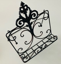 Kochbuchständer Buchständer Notenständer Kochbuchhalter Vintage Eisen Messing