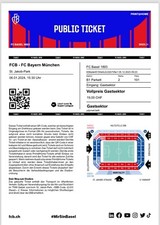 Sammlerticket Testspiel FC