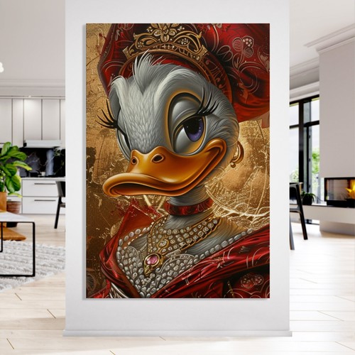 Mcduck frau abstrakte kunst - abstrakte,
