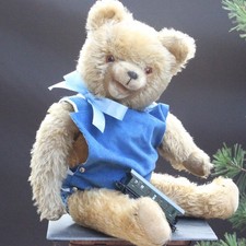 Antiker lachender Teddy Bär