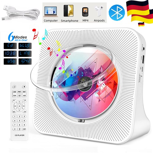 Tragbarer bluetooth player - bluetooth, cd
