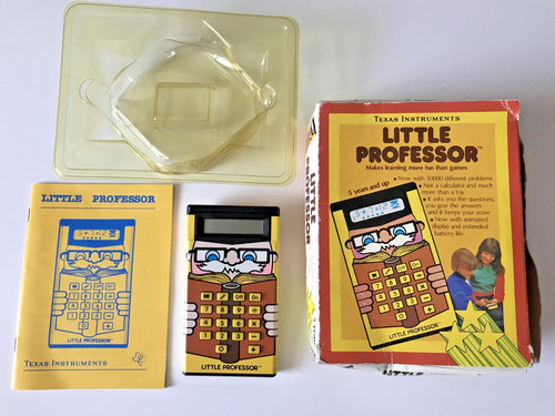 Vintage little professor - vintage,