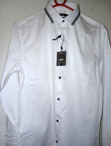 Celio shirt weiss - shirt,