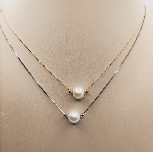 Damen halskette silber - halskette,