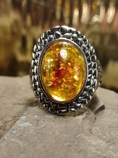 Damen Ring Gr 62 in Silber