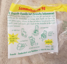 Erdal Rex Frosch " Erntedankfest " kpl. - 5 Figuren und 1x Folie 1998