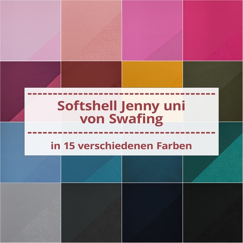 Nano softshell stoff - softshell, von