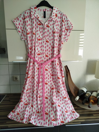 Marc cain kleid flamingo 38 - kleid,